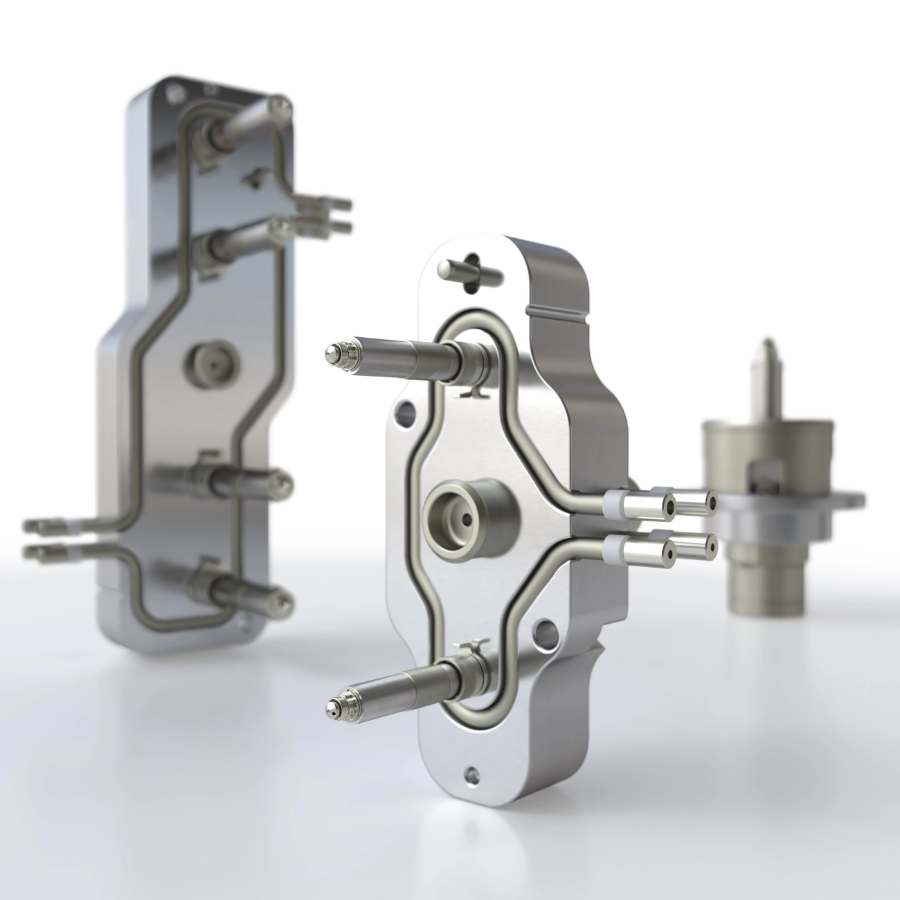 High-Performance Hot Runner Nozzle Heater Integration