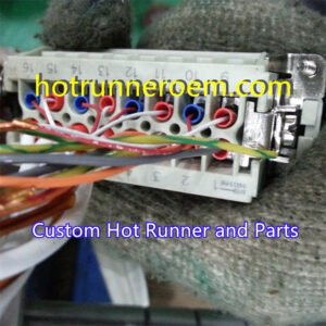 Guía de método de cableado del termopar de la carrera caliente