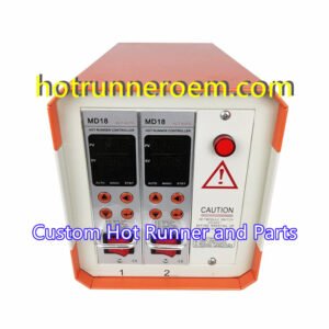 Caja de control de temperatura de inyección caliente PID de precisión, control de temperatura en múltiples zonas